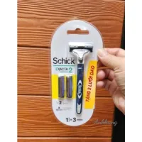 Dao cạo râu 2 lưỡi Schick Exacta II Sensitive (tặng kèm 2 lưỡi)