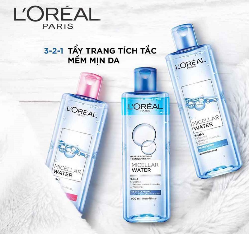 nước tẩy trang L’Oreal 