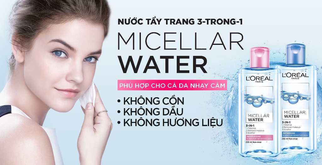 nước tẩy trang L’Oreal 