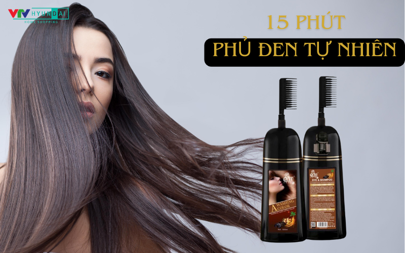 Dầu gội phủ bạc đen tóc